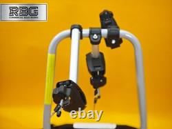 Cycle Carrier 3 Bikes Towball Mounted 45kg Car Rear Tow Bar Ball Tilting Rack UK