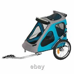 DOG/CAT BIKE TRAILER Pushchair Carrier Stroller Jogging Kit Pet Bicycle Ride UK