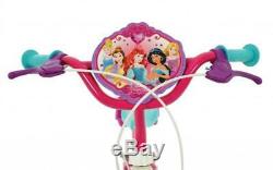 Disney Princess Kids Girls 14 First Bike Bicycle Stabilisers Doll Carrier Pink