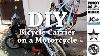 Diy Bicycle Carrier On A Motorcycle
