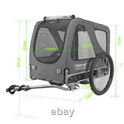 Doggyhut Large Pet Trailer Folding Bike Dog trailer carrier