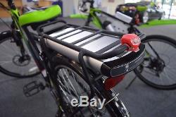 E-bikes Green Edge Bikes His And Hers Hardly Used With Tow Bar Carrier Rack