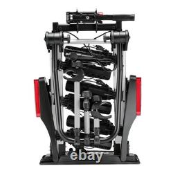 Electric Bike Carrier Rack Heavy Duty 60kg Load 3 Cycle Tow Hitch Black