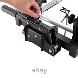 Electric Bike Carrier Rack Heavy Duty 60kg Load 3 Cycle Tow Hitch Black