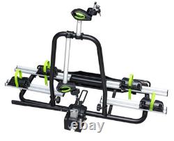 Electric Bike Towbar Rack 2 Bikes 60kg Rear Carrier Tilting 13/7 Pin e-Veturo 2