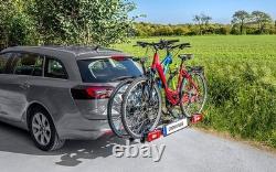 Eufab Bike Carrier CROW For 2 Bikes E-Bike + Accessory Selection
