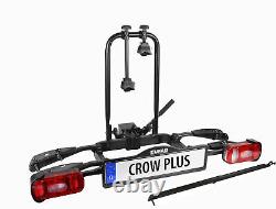 Eufab Bike Carrier CROW PLUS For 2-3 Bikes E-Bike + Accessory Selection