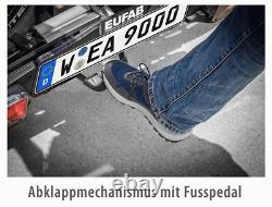 Eufab Bike Carrier FINCH For 2 Bikes E-Bike