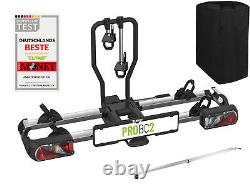 Eufab Bike Carrier PROBC2 For 2 Bikes E-Bike + Ramp + Bag