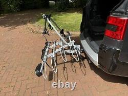 Eufab Bike Rack Luke for 4 Bicycles. Towbar