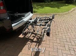 Eufab Bike Rack Luke for 4 Bicycles. Towbar