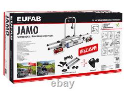 Eufab Bike Rack Rear Rack Carrier Jamo for 2-3 Bicycles E-Bike