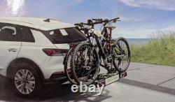 Eufab Poker-F Bike Rack Rear Rack Carrier Folding for 2 Cycle E-Bike