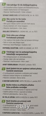 Eufab Poker-F Bike Rack Rear Rack Carrier Folding for 2 Cycle E-Bike