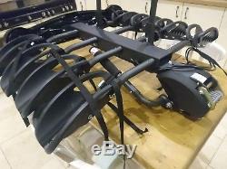 Exodus 4 Bike Platform Car Rear Tow Bar Mounted Tilt Rack Bicycle Cycle Carrier