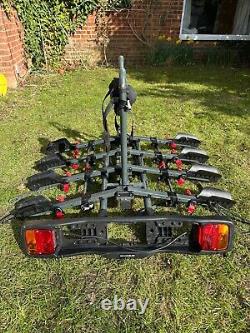 Exodus 4 bike platform cycle carrier tow bar fitting for 4 x full size bikes