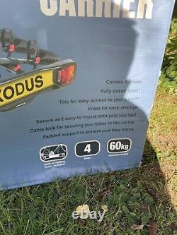 Exodus Halfords 4 Bike Cycle Carrier Platform Tow Ball Towbar Mounted RRP £400