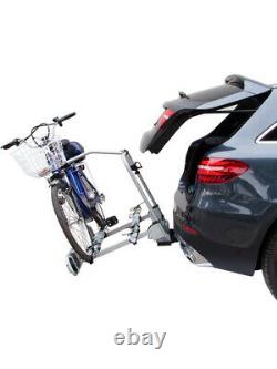 FABBRI Deluxe 2 Bike Carrier Electric Bike E-bike -13PIN Towbar Tilting