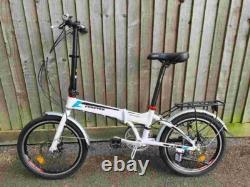 FOREVER Folding Bike with brake disc, rear rack carrier