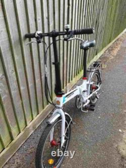 FOREVER Folding Bike with brake disc, rear rack carrier