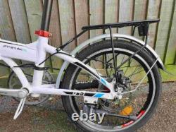 FOREVER Folding Bike with brake disc, rear rack carrier
