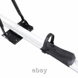 Fabbri BICI 3000 Roof Mount Silver Aluminium Cycle Carrier Car Bike Rack T-Track