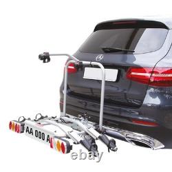 Fabbri Tech-Elektro Pro Tilting Towbar Cycle E-Bike Carrier 2 Bike Car Tow Ball