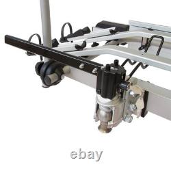 Fabbri Tech-Elektro Pro Tilting Towbar Cycle E-Bike Carrier 2 Bike Car Tow Ball