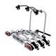 Fabbri Tech Pro Tilting Towbar Carrier 3 Bike Cycle Rack Folding Car Tow Ball