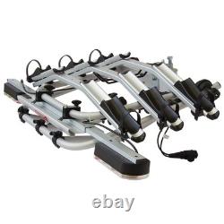 Fabbri Tech Pro Tilting Towbar Carrier 3 Bike Cycle Rack Folding Car Tow Ball