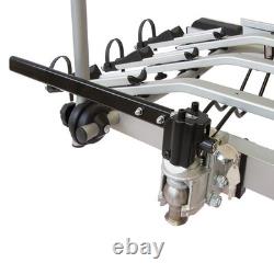 Fabbri Tech Pro Tilting Towbar Carrier 3 Bike Cycle Rack Folding Car Tow Ball