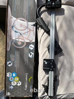Fast Rider Bike Cycle Carrier Rack for Roof Cross Bars T Track Green Valley