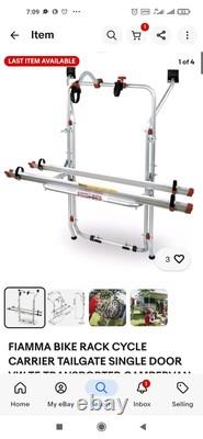 Fiamma Bike Rack Cycle Carrier Tailgate Single Door Vw T5 Transporter Campervan