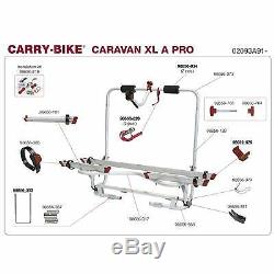 Fiamma Carry Bike Caravan XLA Pro A Frame Cycle Carrier