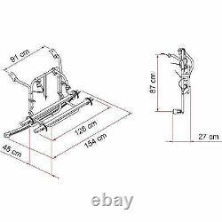 Fiamma Carry Bike Ford Transit Custom 2 Bike (Max 3 Bike) Cycle Carrier