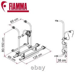 Fiamma Carry Bike Pro Motorhome 2 Double Bicycle Carrier Rear Wall Cycle Rack