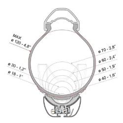 Fiamma Motorhome Rail Premium S Fat Bike 128cm Strap Cycle Carrier 98656M146