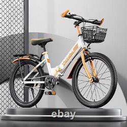 Foldable 18/20/22 Kids Unisex Folding Bike cycle + Removable Basket & Carrier