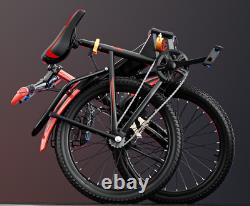 Foldable 18/20/22 Kids Unisex Folding Bike cycle + Removable Basket & Carrier