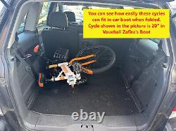 Foldable 18/20/22 Kids Unisex Folding Bike cycle + Removable Basket & Carrier