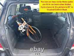 Foldable 18/20/22 Kids Unisex Folding Bike cycle + Removable Basket & Carrier
