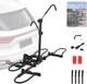 Foldable Bike Rack Hitch Mount Fat Tire Electric Bicycle Carrier 180lbs Capacity