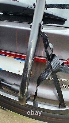 Foldable Rear Mounted Cycle Carrier 3 Bikes Capacity