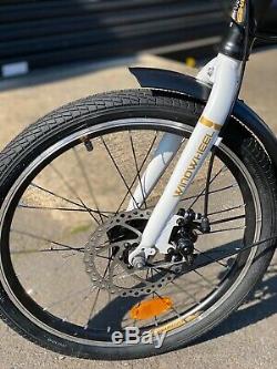 Folding Bike Adult unisex Bicycle 20 Alloy 6 gears carrier Disk brakes 5m UK
