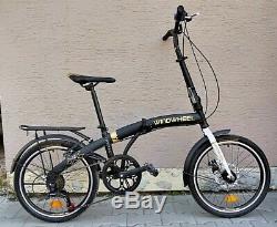 Folding Bike Bicycle Disk 6 Gear Carrier 20 Wheel Unisex UK RRP £399 UK STOCK