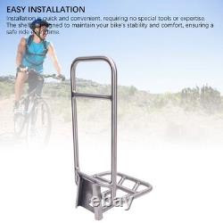 Folding Bike Front Rack Bike Front Luggage Carriers Anti Crack For Shopping