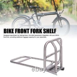 Folding Bike Front Rack Bike Front Luggage Carriers Anti Crack For Shopping Folding Bike Front Rack Bike Front Luggage Carriers Anti Crack For Shopping