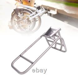 Folding Bike Front Rack Bike Front Luggage Carriers Anti Crack For Shopping