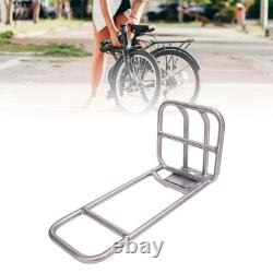 Folding Bike Front Rack Bike Front Luggage Carriers Anti Crack For Shopping
