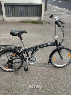 Folding bike for adult Shimano 7 Speed Gears Lights Kickstand Carrier